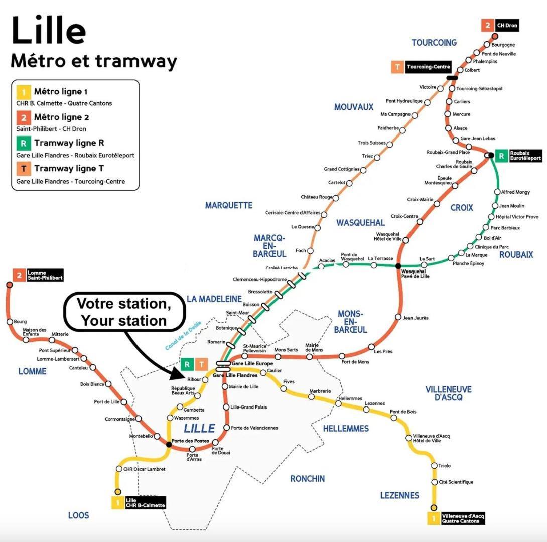 Lille Grand Place - Comfortable For 3 Pers Διαμέρισμα Εξωτερικό φωτογραφία