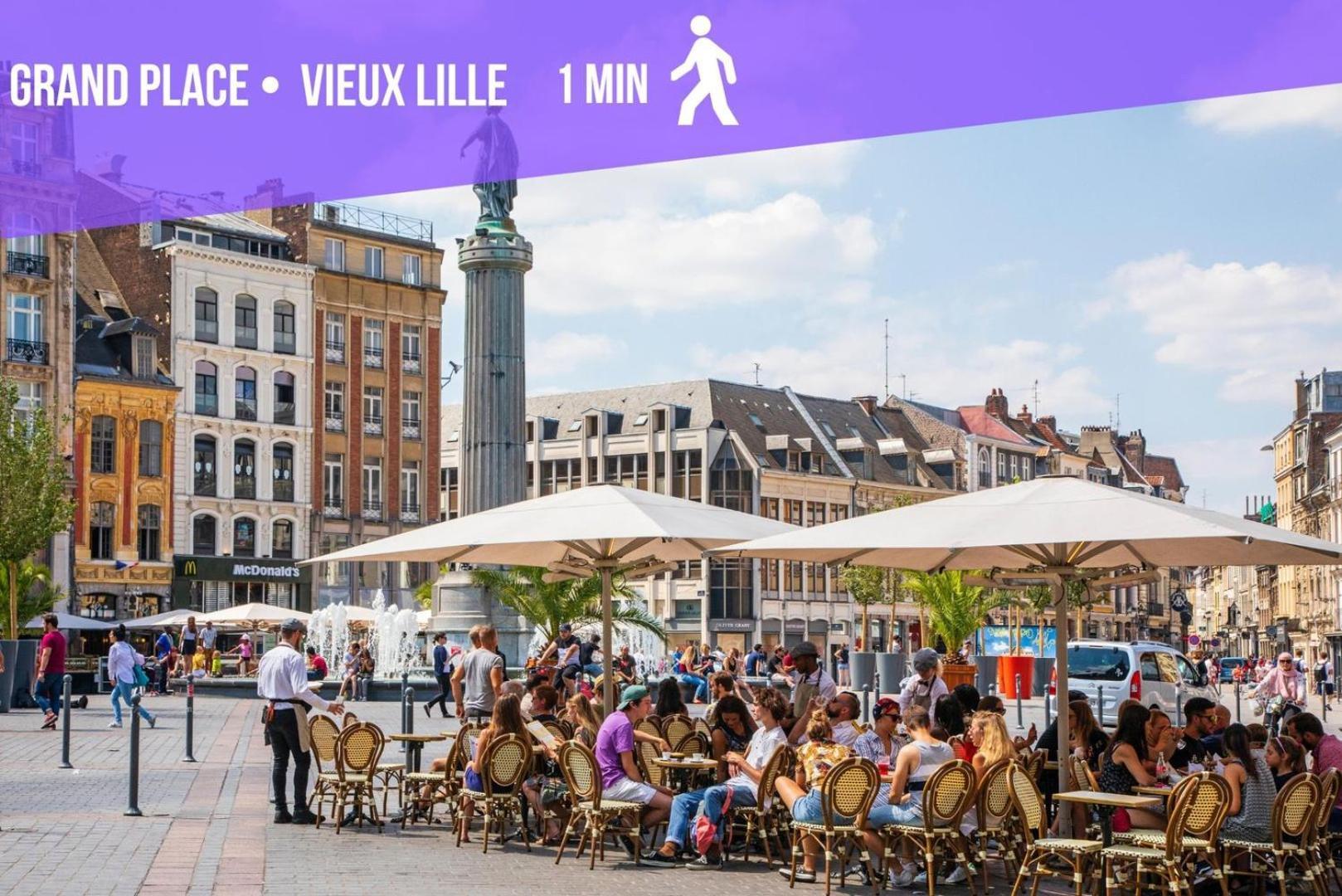 Lille Grand Place - Comfortable For 3 Pers Διαμέρισμα Εξωτερικό φωτογραφία